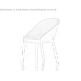 Fabric chair Magadino