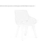 Chair upholstered with fabric Mairano