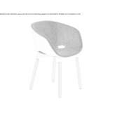 Restaurant chair made of polypropylene Olivola