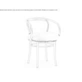 Upholstered beech chair Figueiro