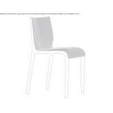 Upholstered chair Vacareni