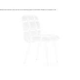 Chair upholstered with bouclé fabric Ariany