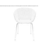 Upholstered chair made of polypropylene Olivola