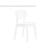 Wooden chair Orgiva