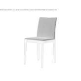 Upholstered wooden chair Begaar