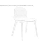 Leather chair Berezan