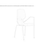 Chair with armrests Arsk