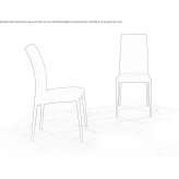 Chair upholstered with fabric Taastrup