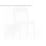 Stackable beech chair Meydan