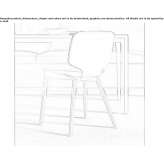 Chair made of multi-layer wood Andenne