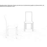 Leather upholstered chair Stryszow