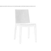 Upholstered chair made of solid wood Atizapan