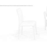 Chair upholstered with fabric Buttaba