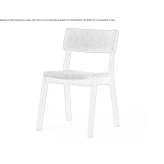 Stackable fabric chair Moruya