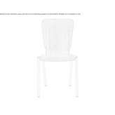 Stackable walnut chair Irving
