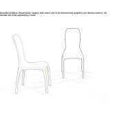 Leather upholstered chair Cizzago