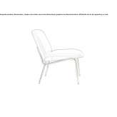 Leather upholstered chair Batorz