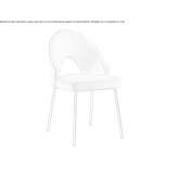Chair upholstered with fabric Zaventem