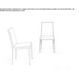 Leather chair with integrated cushion Torfou