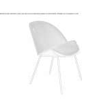 Chair upholstered with fabric Suditi