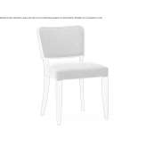 Chair upholstered with fabric Imer
