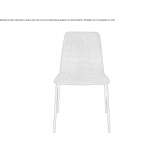 Upholstered and stackable chair Sotelo