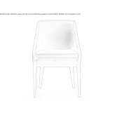 Leather chair Vigano