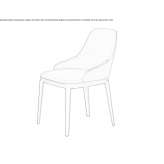 Upholstered chair Balazote