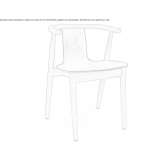 Beech chair with armrests Vranic