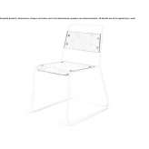 Base chair on sled Karsava