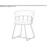 A chair based on a sleigh with an integrated cushion Neusitz
