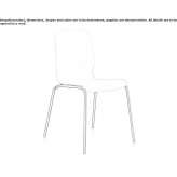 Technopolymer chair Bleadon