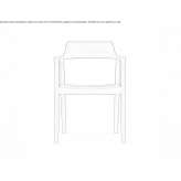 Walnut chair Linthal