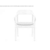 Oak chair with integrated cushion Turobin
