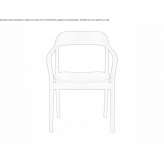 Walnut chair Turobin