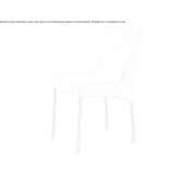 Leather upholstered chair Sarnico