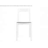 Beech chair with integrated cushion Linthal