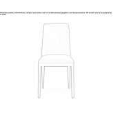 Chair upholstered with fabric Terrades