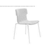 Chair upholstered with fabric Meyssac