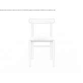 Oak chair with integrated cushion Ramsey