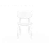 Oak chair Sonnaz