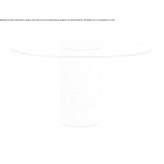 Round table made of marble and glass Rizia