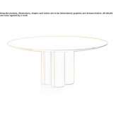 Round lacquered table Almoloya