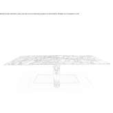 Rectangular marble table Cospicua