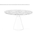 Round marble table Nutley