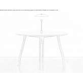 Round wooden table Mendaro
