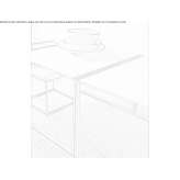 Double table made of lacquered MDF Movilita