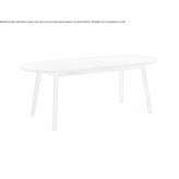 Oval table, oak Thermi