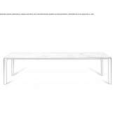 Rectangular marble table Burlats