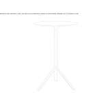 Metal table Canzo